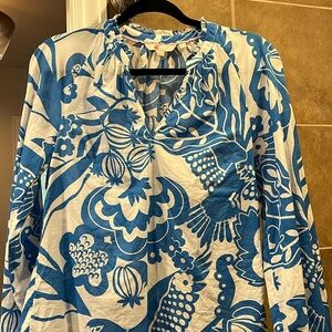 Boden Floral Top sz 2